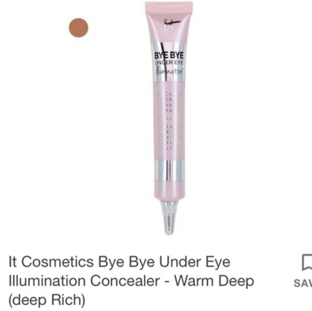 NEW IT COSMETICS BYE BYE UNDER EYE ILLUMINATION CONCEAER